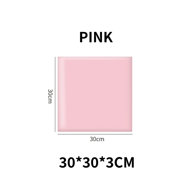 3D Anti-collision Wall Stiker/Cushion Baby Protection Pad Wall Paper Headboard DIY Wall protector Playroom