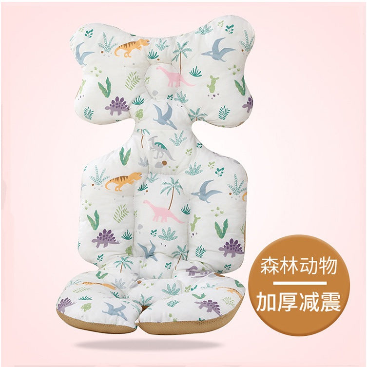 Korean Multifunctional Baby Stroller Cushion Liner Safety Seat Pad Universal Stroller Cotton Pad Warm/Ice Mat
