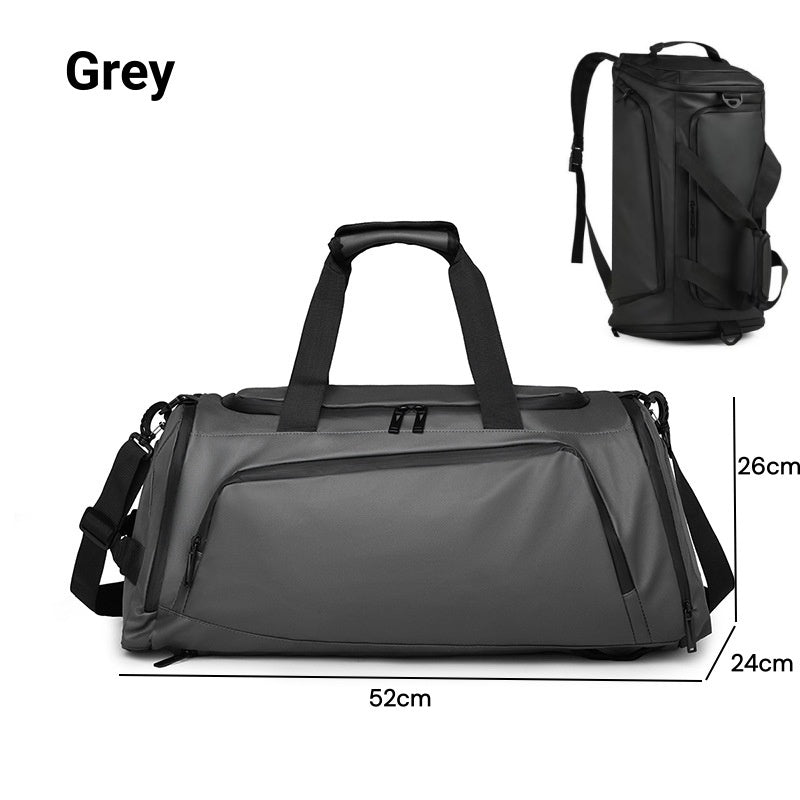 Tas 3-in-1 Travel Bag Backpack Multifunctional Men's Business Luggage Bag Large-capacity Waterproof Fitness Bag