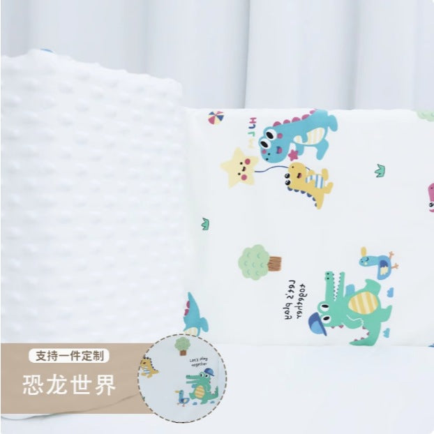 SG STOCK 40cm Height Baby Plush Bumper Crib Around Cushion Bedding Crib Cot Cushion Safety Protector For Toddler
