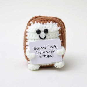 Emotional Support Crochet Doll Toys Positive Potatoes Crochet Hand-knitted Small Gift Christmas Gift