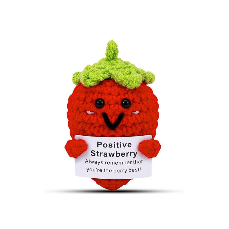 Emotional Support Crochet Doll Toys Positive Potatoes Crochet Hand-knitted Small Gift Christmas Gift