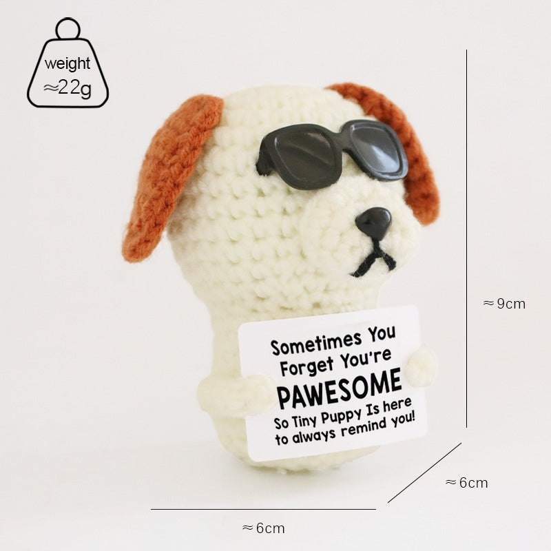 Emotional Support Crochet Doll Toys Positive Potatoes Crochet Hand-knitted Small Gift Christmas Gift