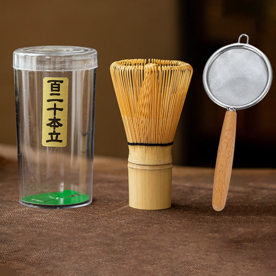 Bamboo Matcha Whisk Tea Spoon Matcha Tea Set Accessories Japanese Green Tea Powder Whisk Brush Tools