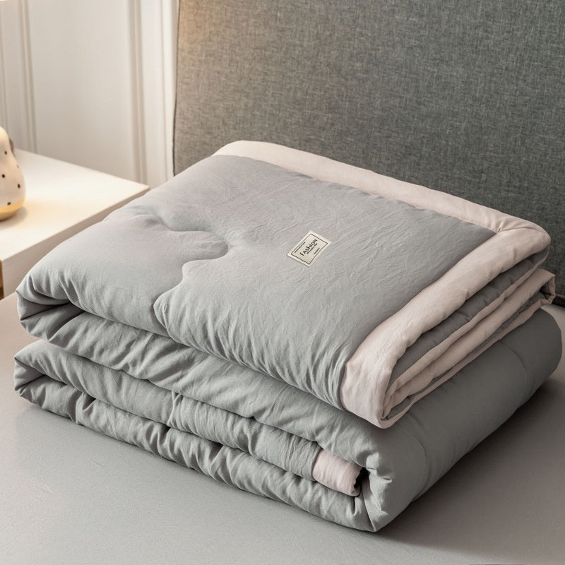 Soft Cotton Blanket Comforter Premium Cotton Blanket  Washable  Air Conditioning Quilt